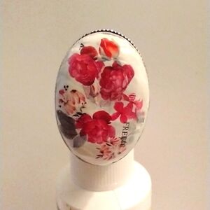 925 Silver Artisan Floral Ring